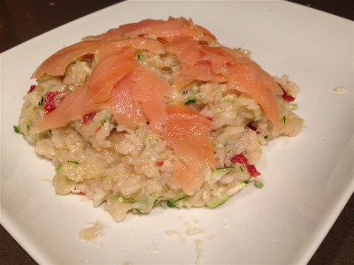 Sundried Tomato and Courgette Risotto