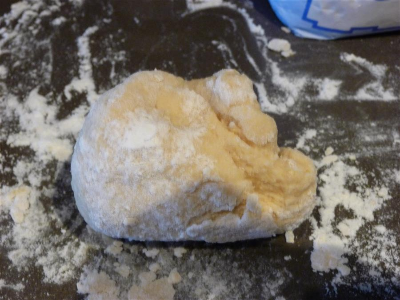 Step 9 - Rotate dough by a quarter