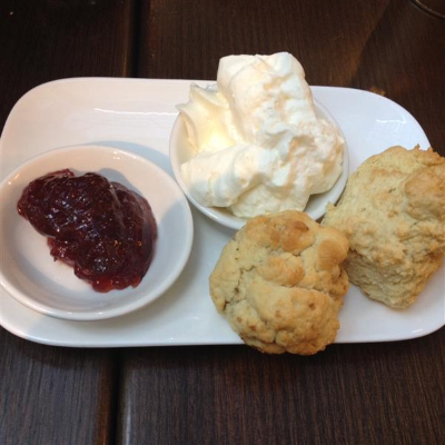 Scones, Jam and Cream