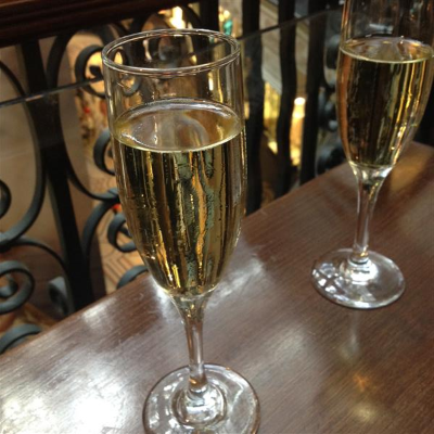 Sparkling Wine at Cellini's