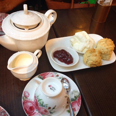 Scones, Jam, Cream and Tea