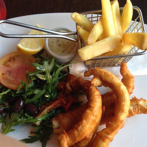 Beer Battered Fish & Chips