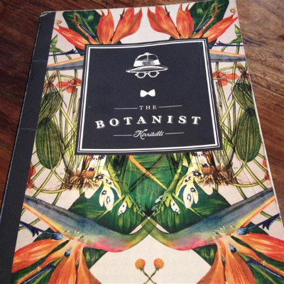 The Botanist Menu