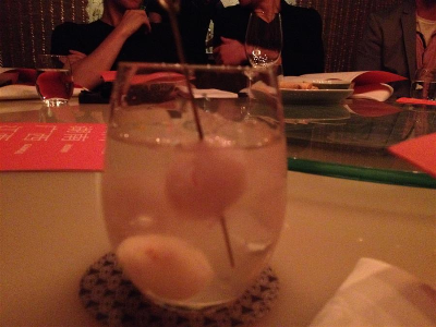 The Pig Lychee Cocktail