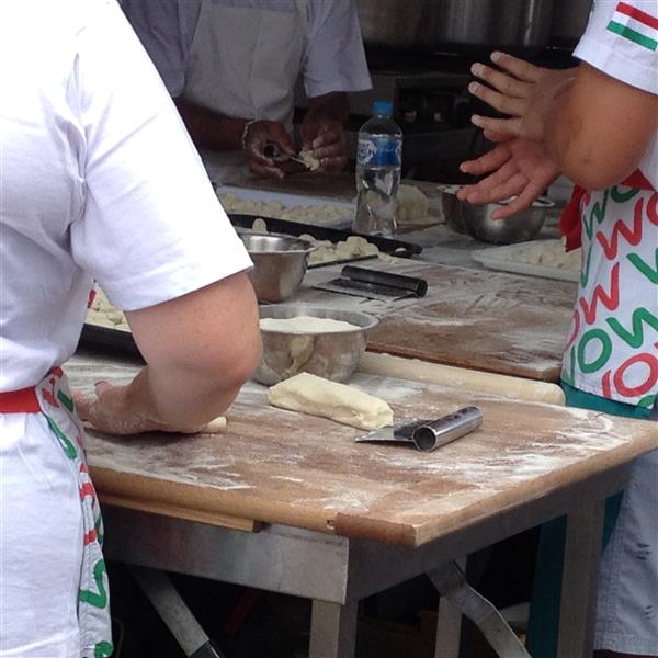Gnocchi Making at Norton St Festa
