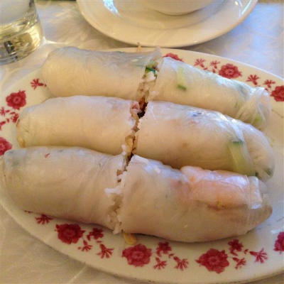 Homemade Rice Paper Rolls