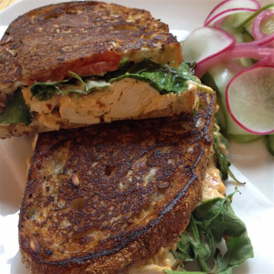 Poached Chicken Sandwich Poached Chicken Sandwich