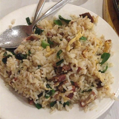 Egg Fried Rice with Ham
