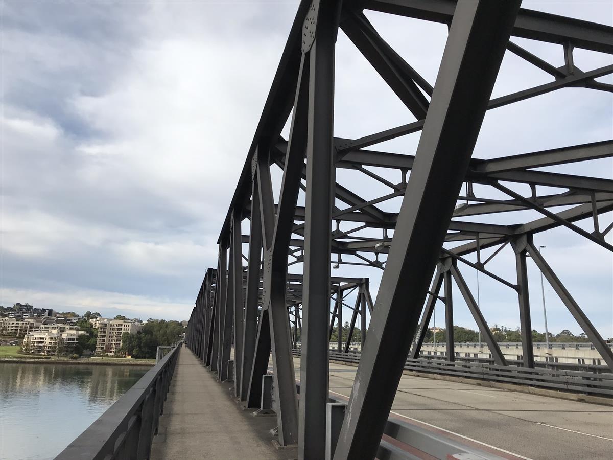 Iron Cove Bridge footpath