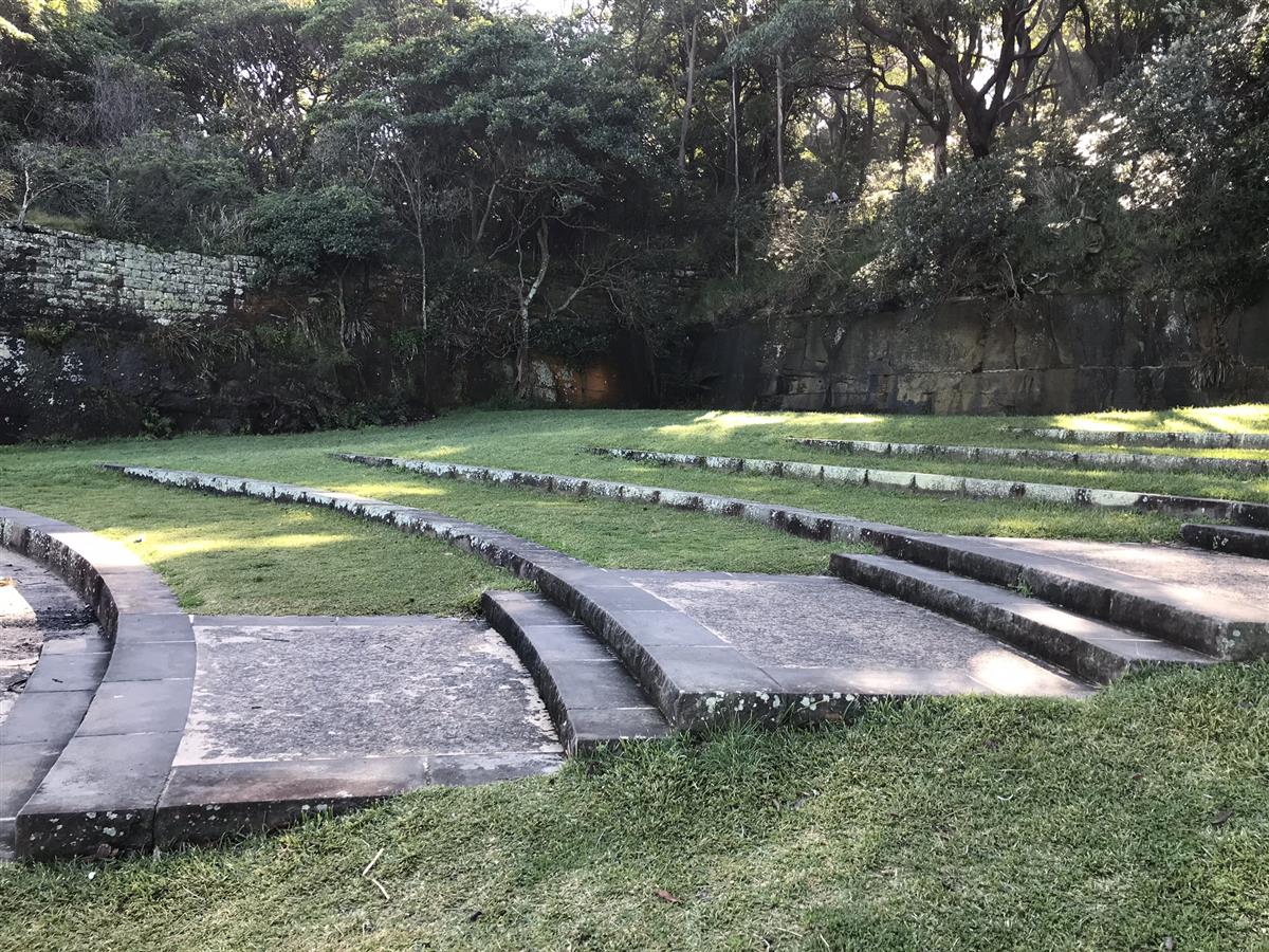 Bradleys Head Amphitheatre steps