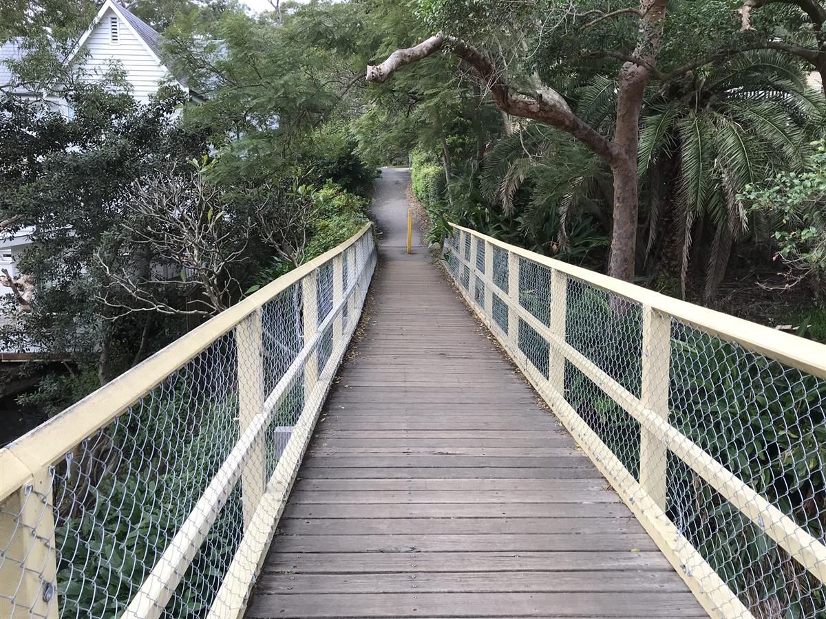 Bridge over North Harbour Reserve