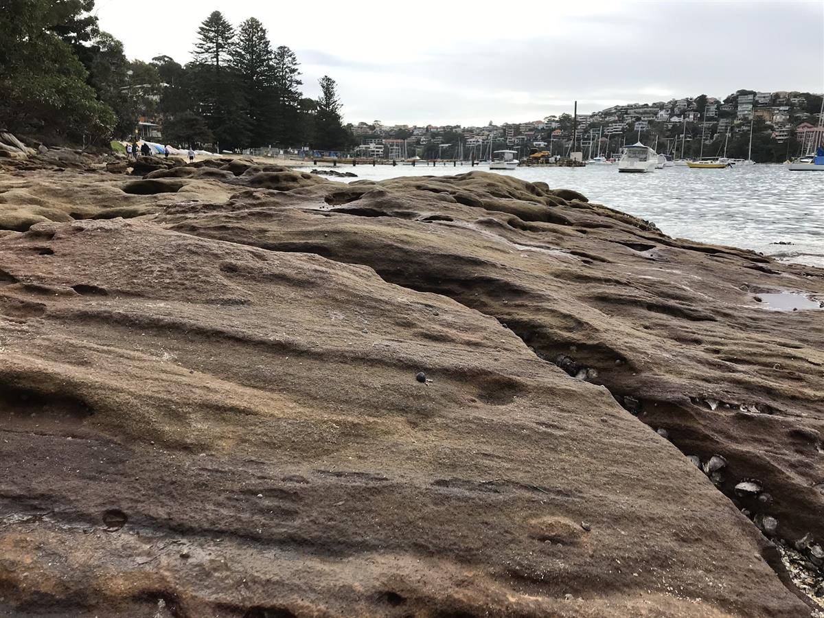 Forty Baskets Beach rocks