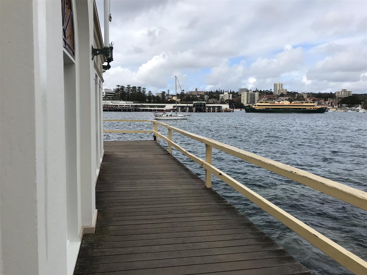 Walkway by Manly Pavilion