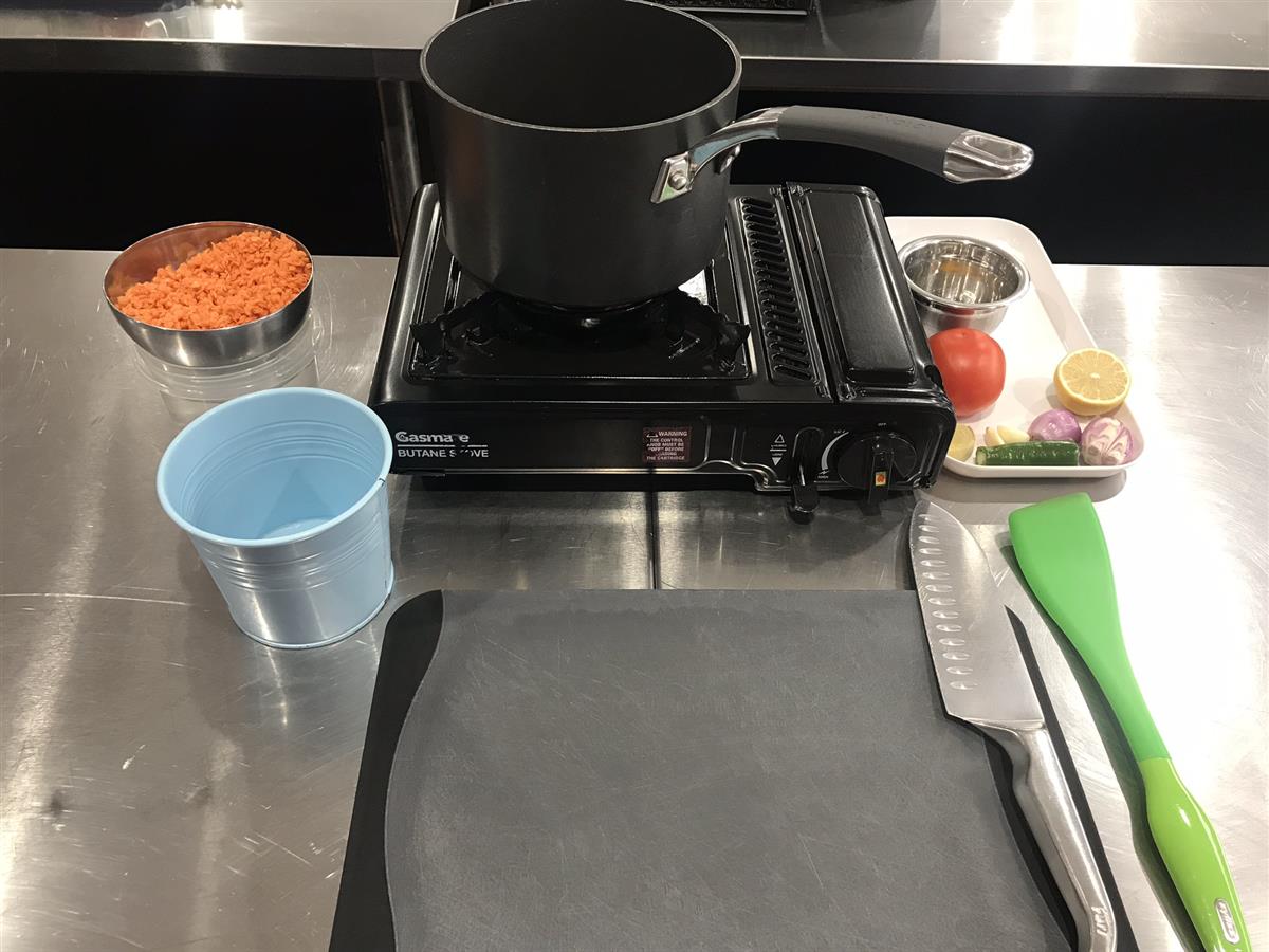 Workbench at Sydney Cooking School