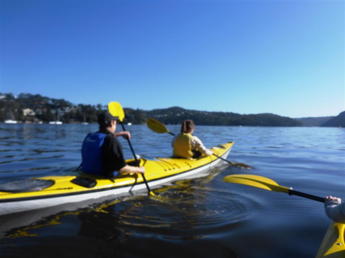 Kayaking Middle Harbour