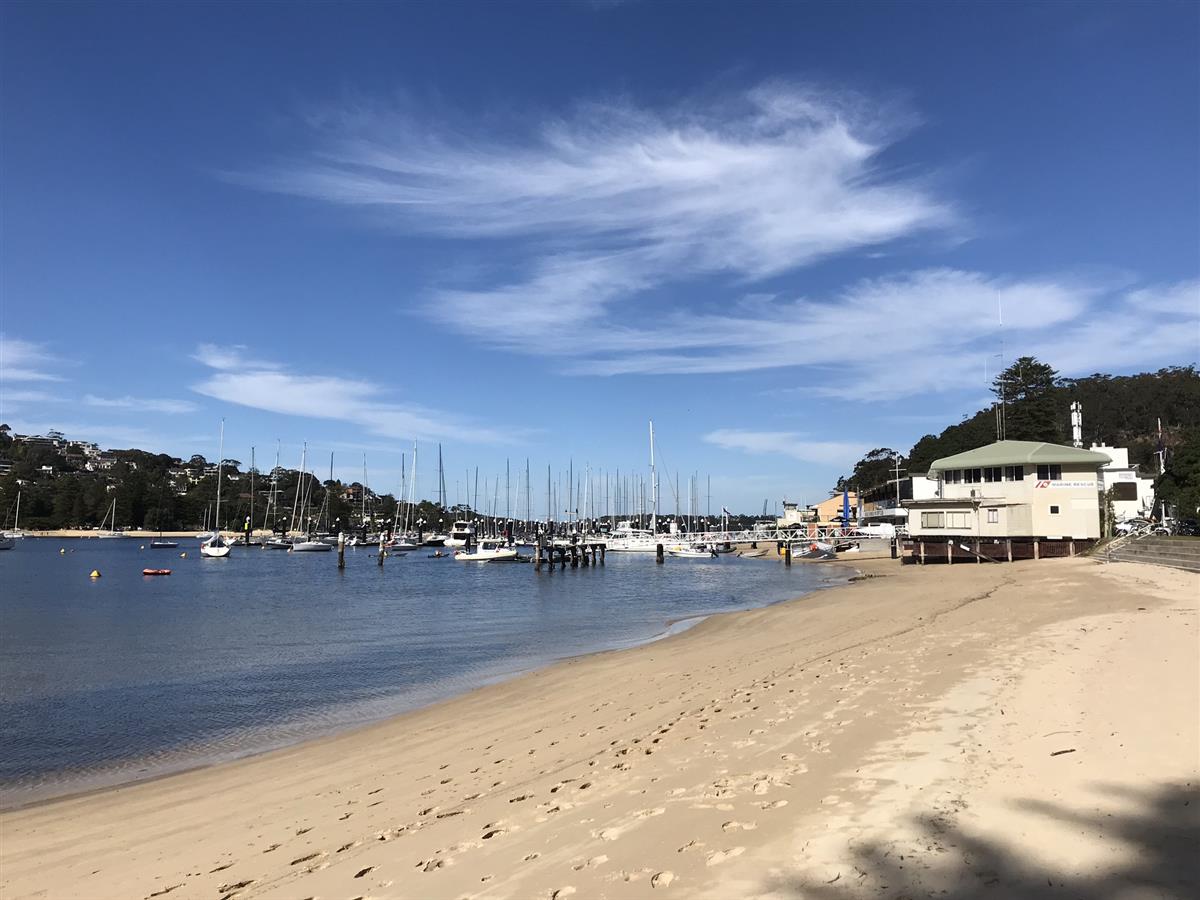 Beach by Sydney Harbour Kayaks