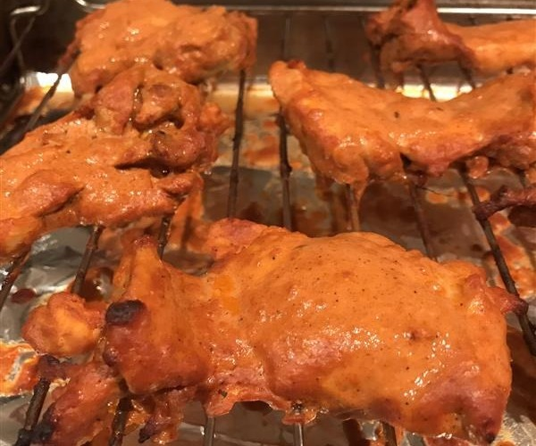 Tandoori Chicken First Baste