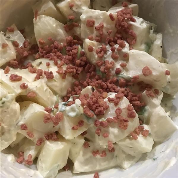 Easy homemade potato salad