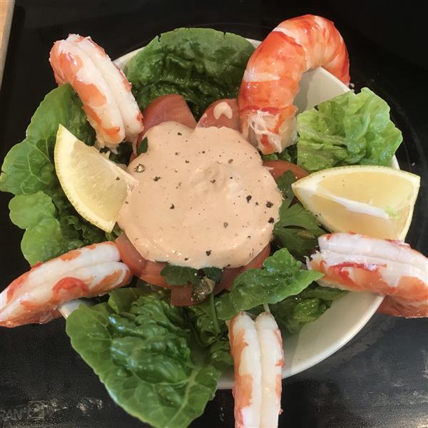 Easy prawn cocktail