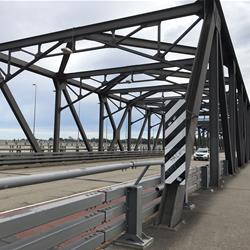 Walking over the Iron Cove Bridge Sydney