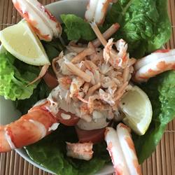 Easy Prawn Cocktail with Marie Rose Sauce Recipe
